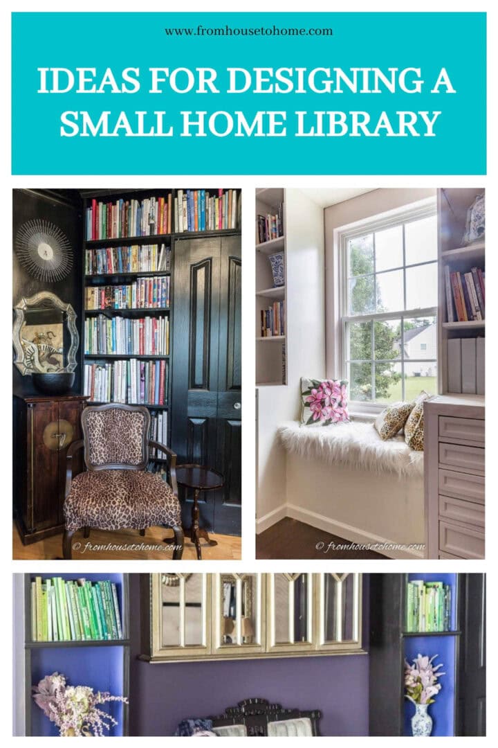 ideas for designing a small home library