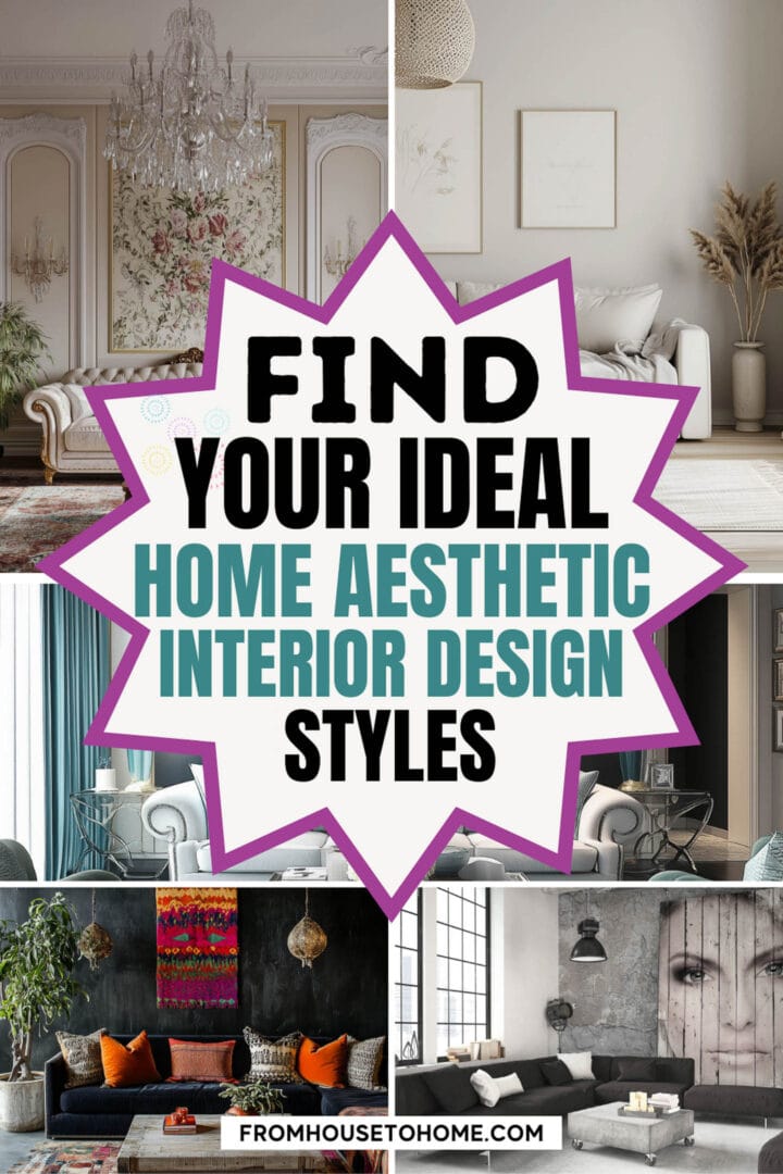 find your ideal home aesthetic interior design styles
