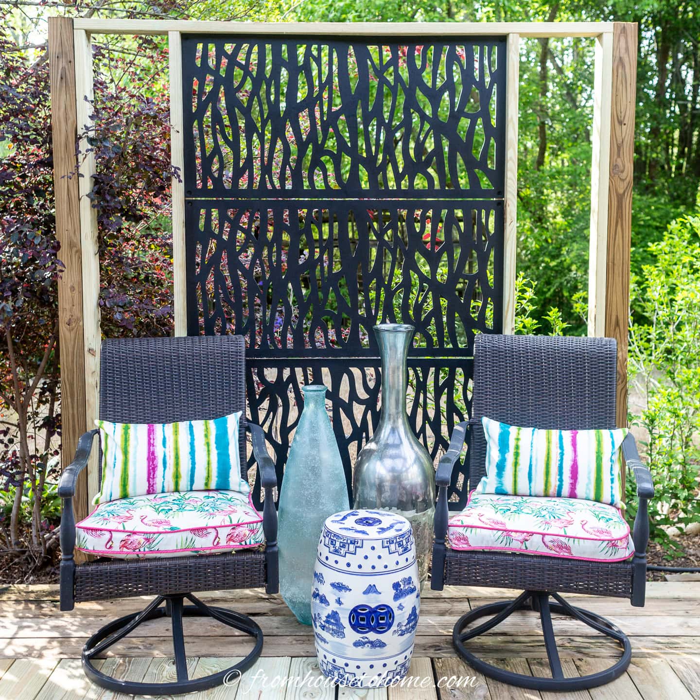 DIY Outdoor Privacy Screen (How To Build A Decorative Screen For Your Garden)