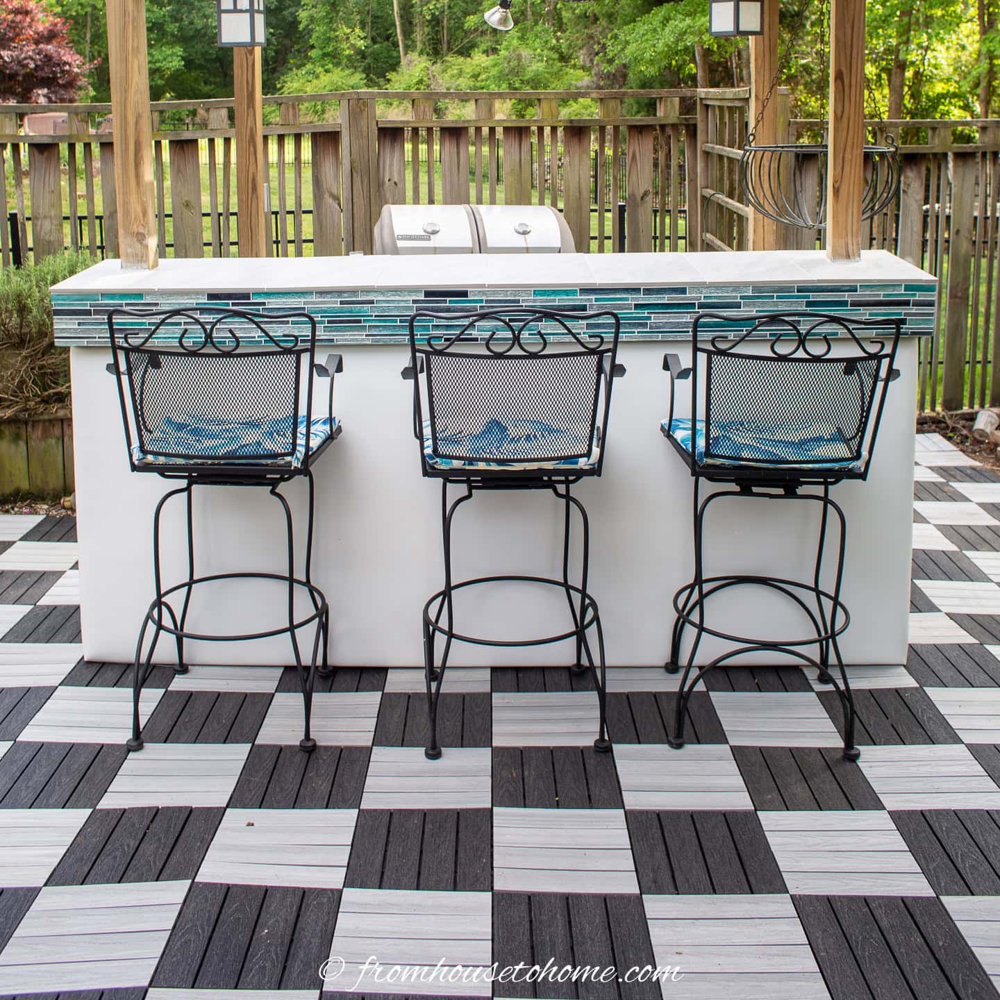 How To Install Deck Tiles For A Quick and Easy Patio