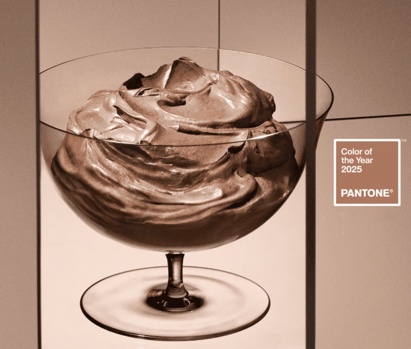 Pantone 2025 color of the year Mocha Mousse