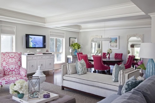 use furniture to create zones