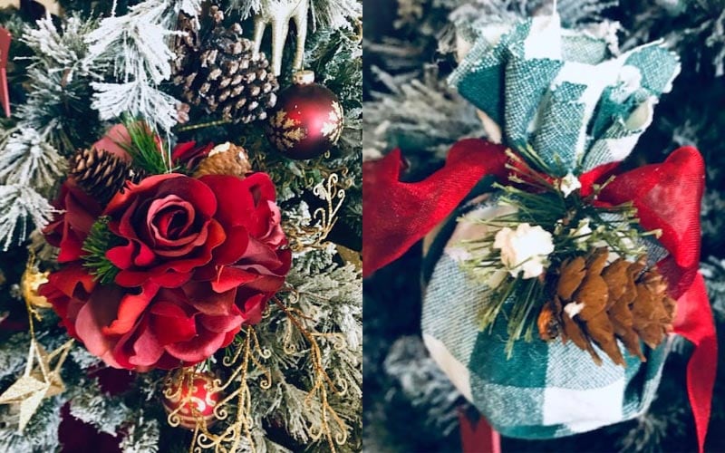 woodland diy christmas ornaments