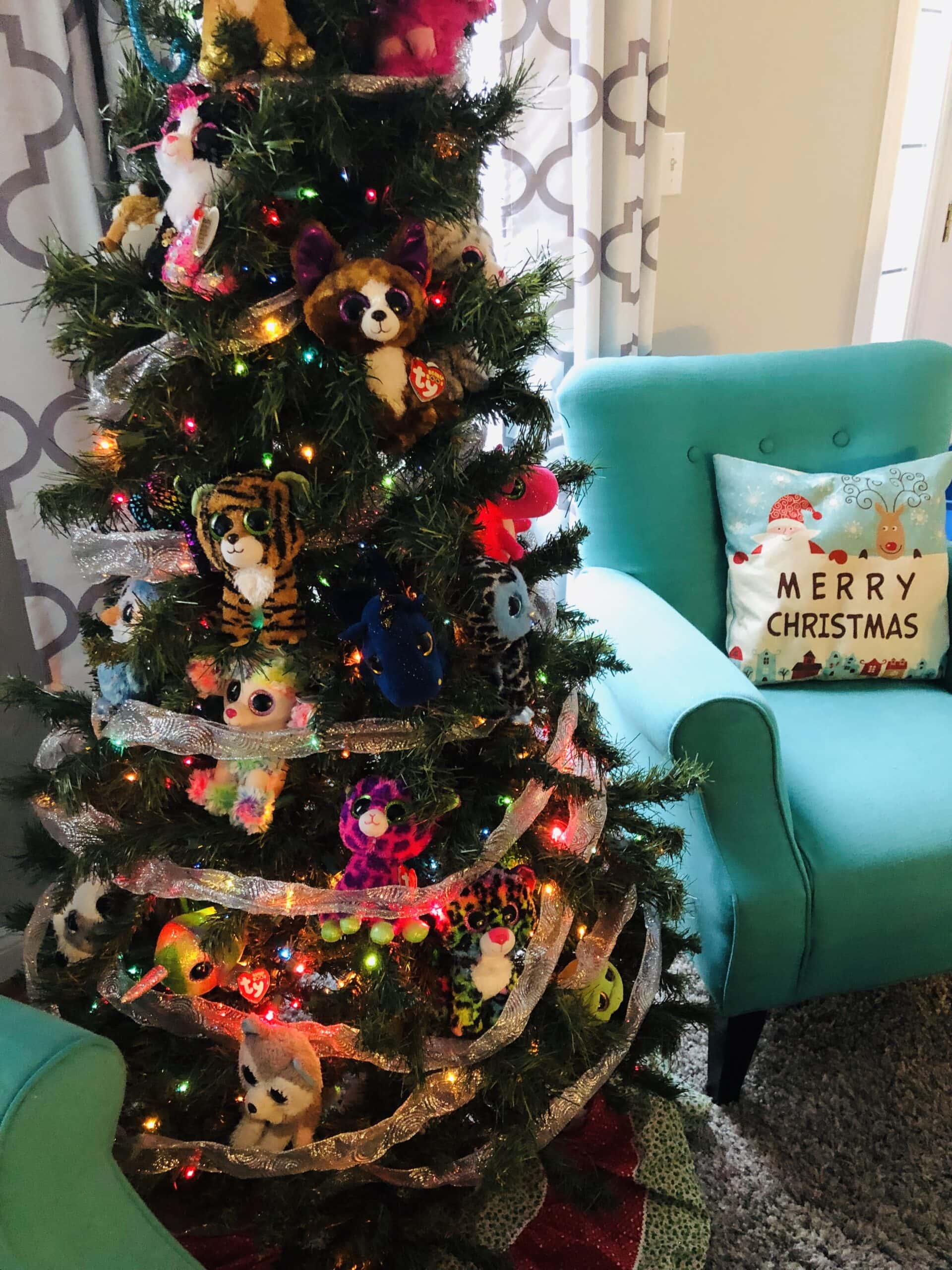 beanie boo christmas tree