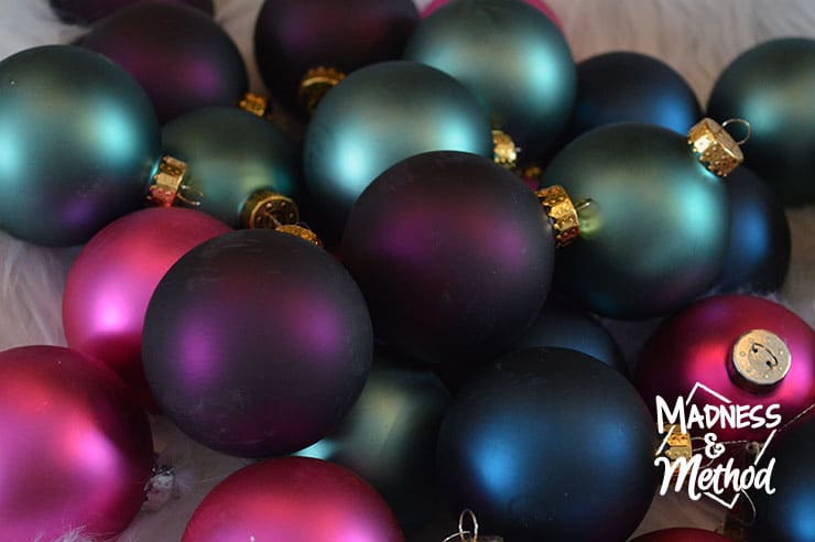 jewel toned christmas tree