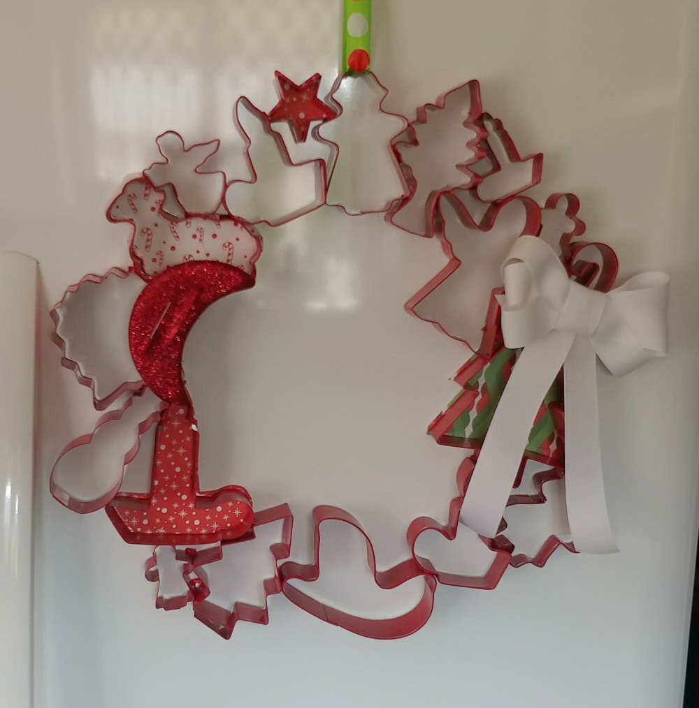 cookie cutter wreath