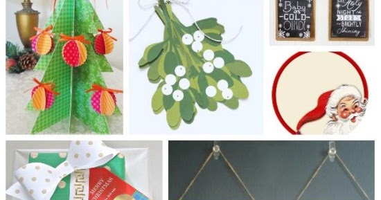 9 fun free christmas printable gift tags, banners, pictures and more!