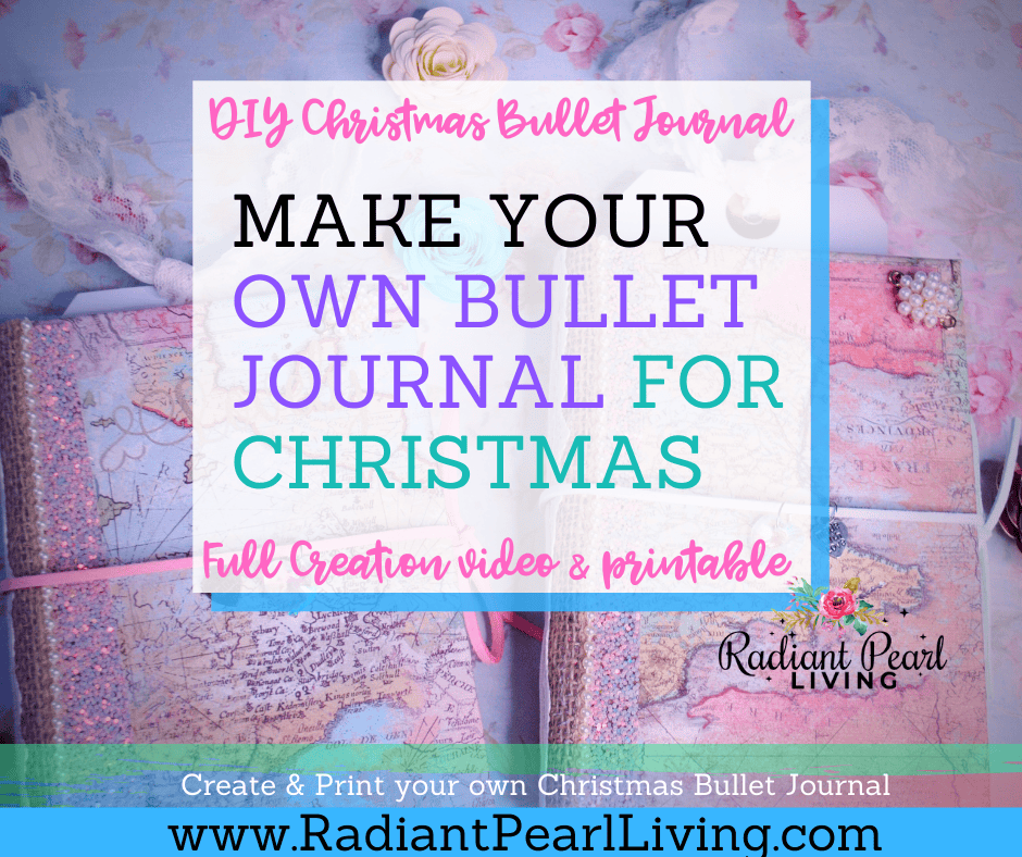diy bullet journal for christmas