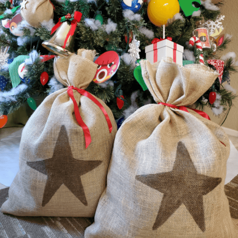 diy giant animal crossing money bags