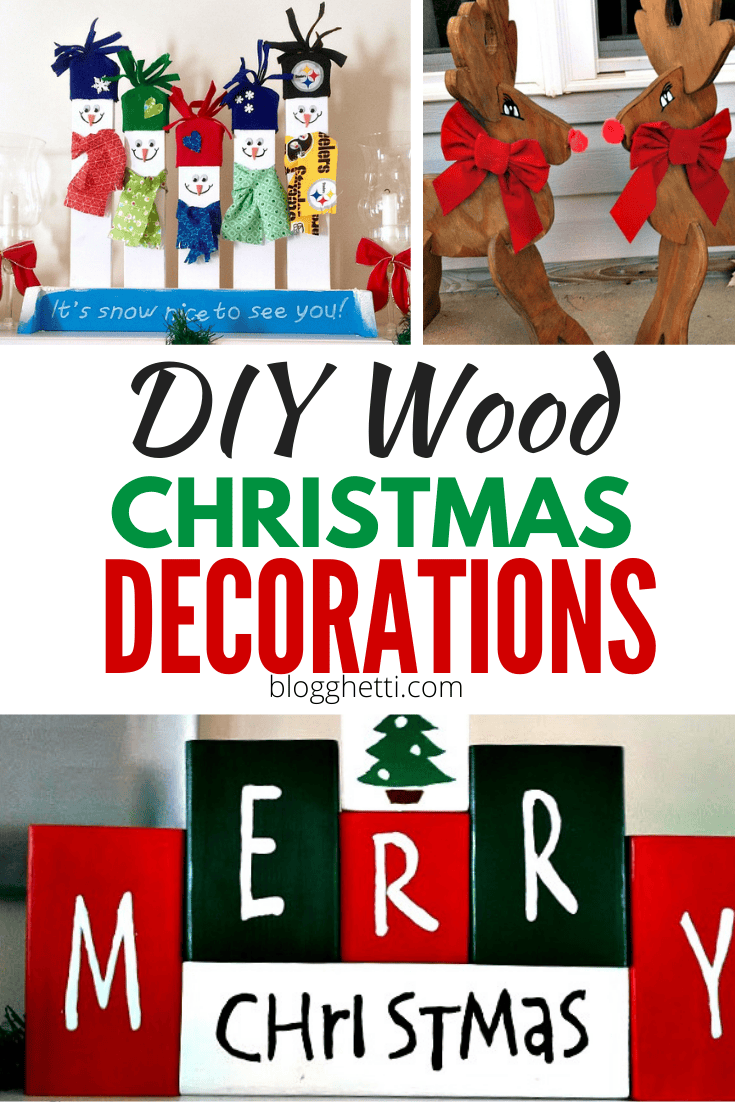 diy wood christmas decorations
