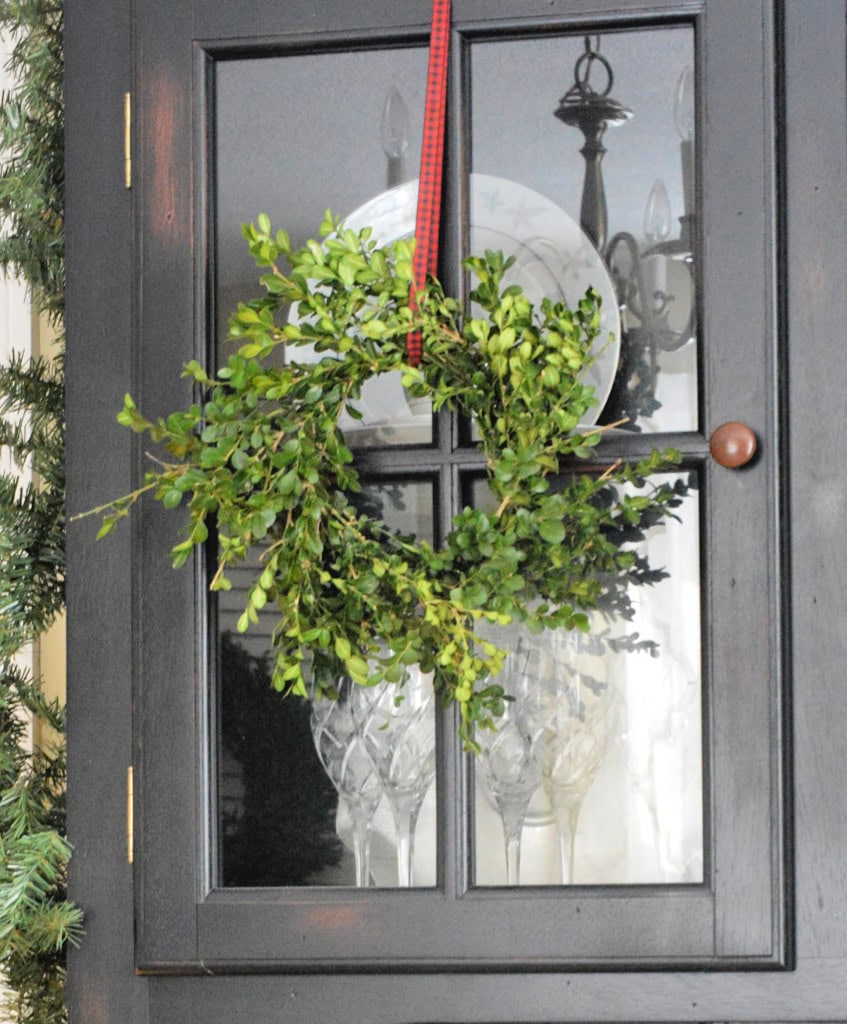 diy fresh boxwood wreath