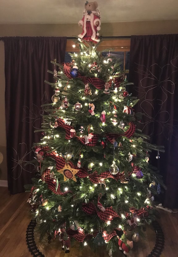 buffalo check christmas tree