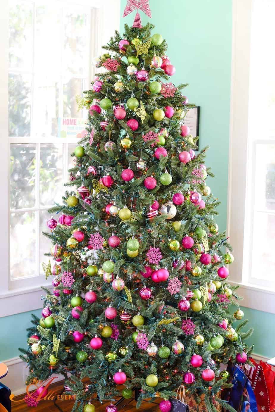six beautiful christmas trees