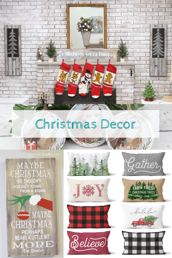 rustic farmhouse christmas decor