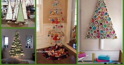 8 unique christmas trees for the adventurous
