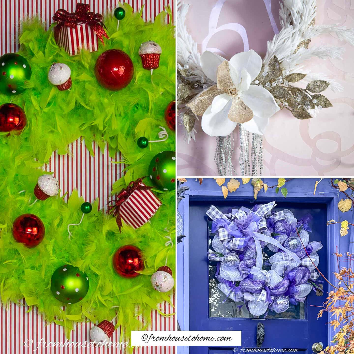 75 DIY Christmas Wreaths Ideas For Every Style