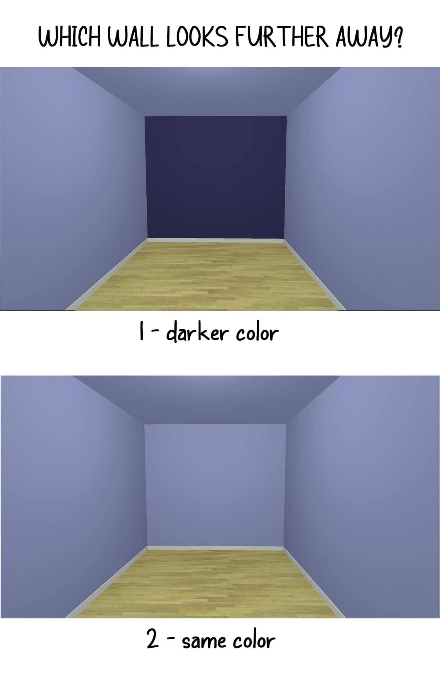 darker colored accent wall vs no accent wall