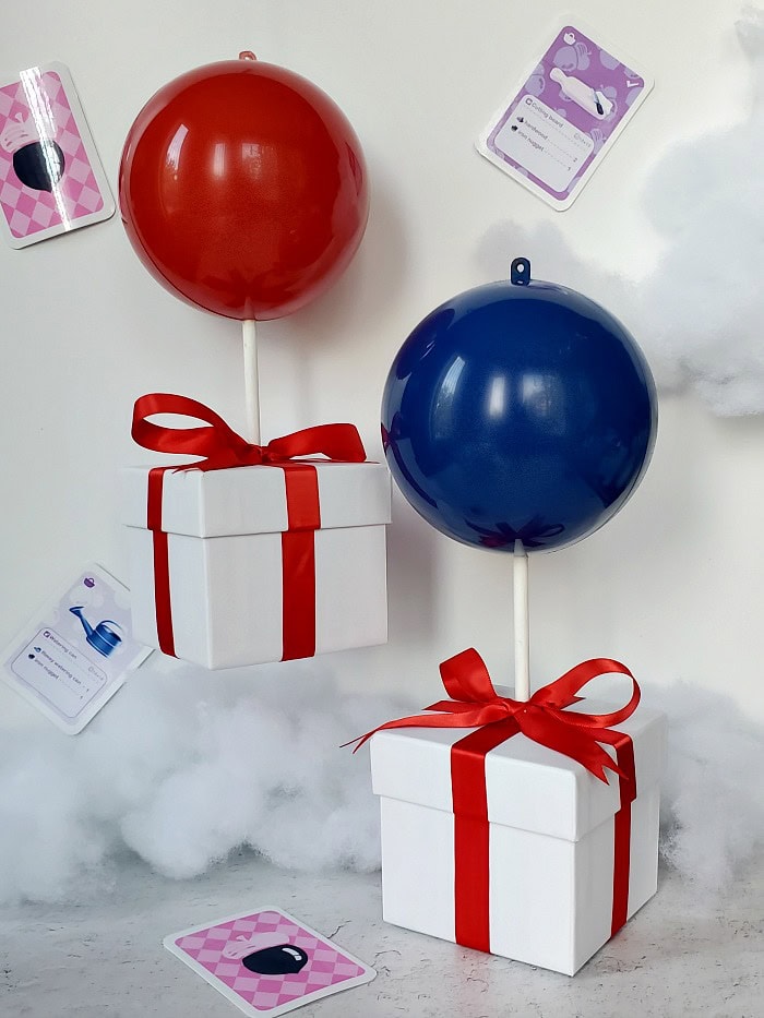 animal crossing balloon present ornaments