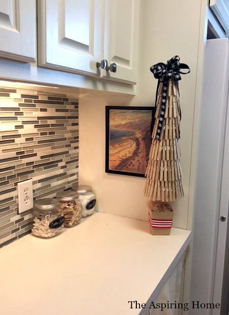 clothespin christmas tree