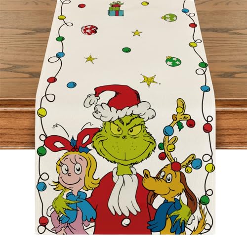 Christmas Table Runner Christmas Table Runner Christmas Tablecover New Year Winter Xmas Decor Merry Christmas Decorations for Home Party Table