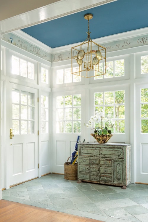 add color to a room with white walls