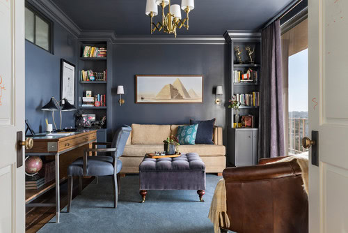 paint the ceiling the same color as the walls