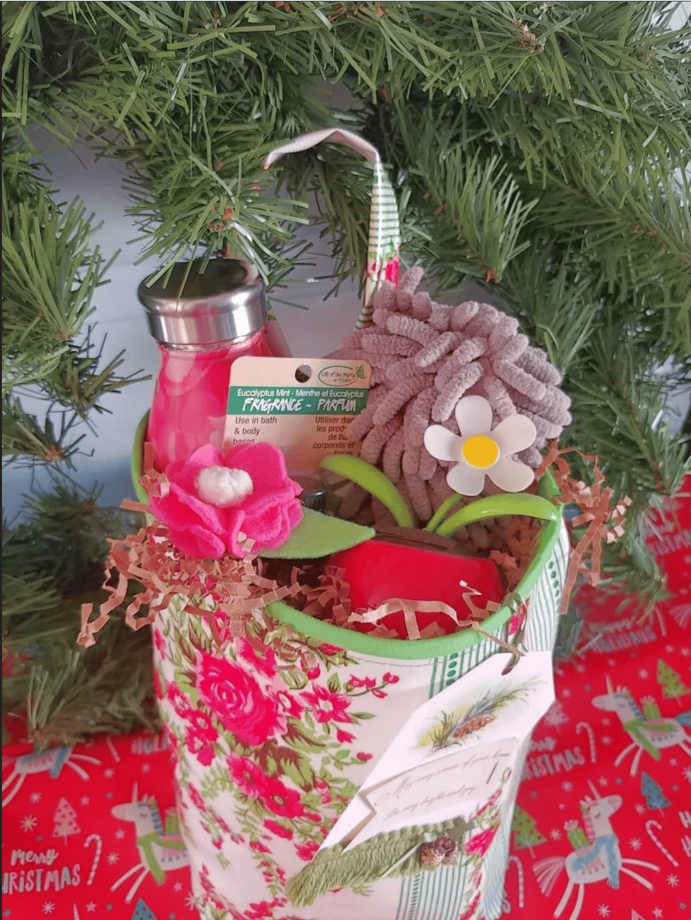 diy car care gift bag for her