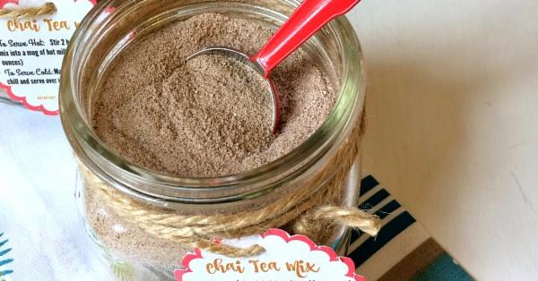 homemade chai tea mix