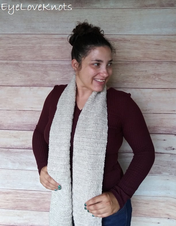 haylee scarf (free crochet pattern)