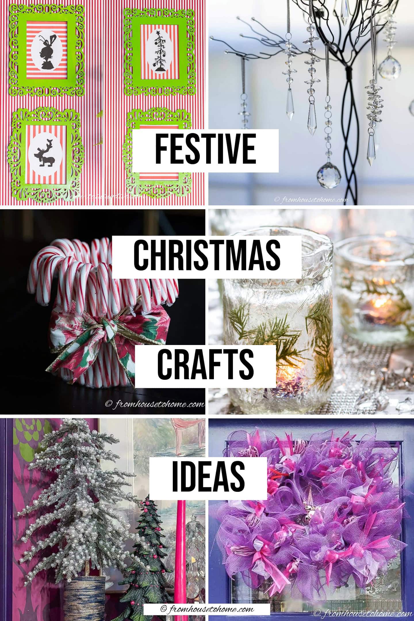 festive Christmas crafts ideas